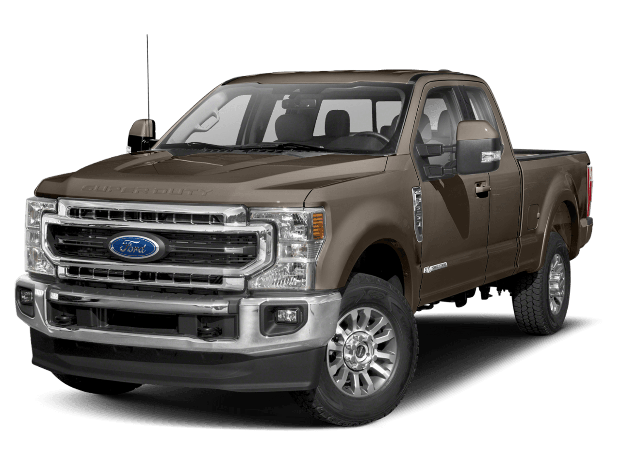2021 Ford Super Duty F-250 SRW LARIAT - Front 3/4, facing to the left