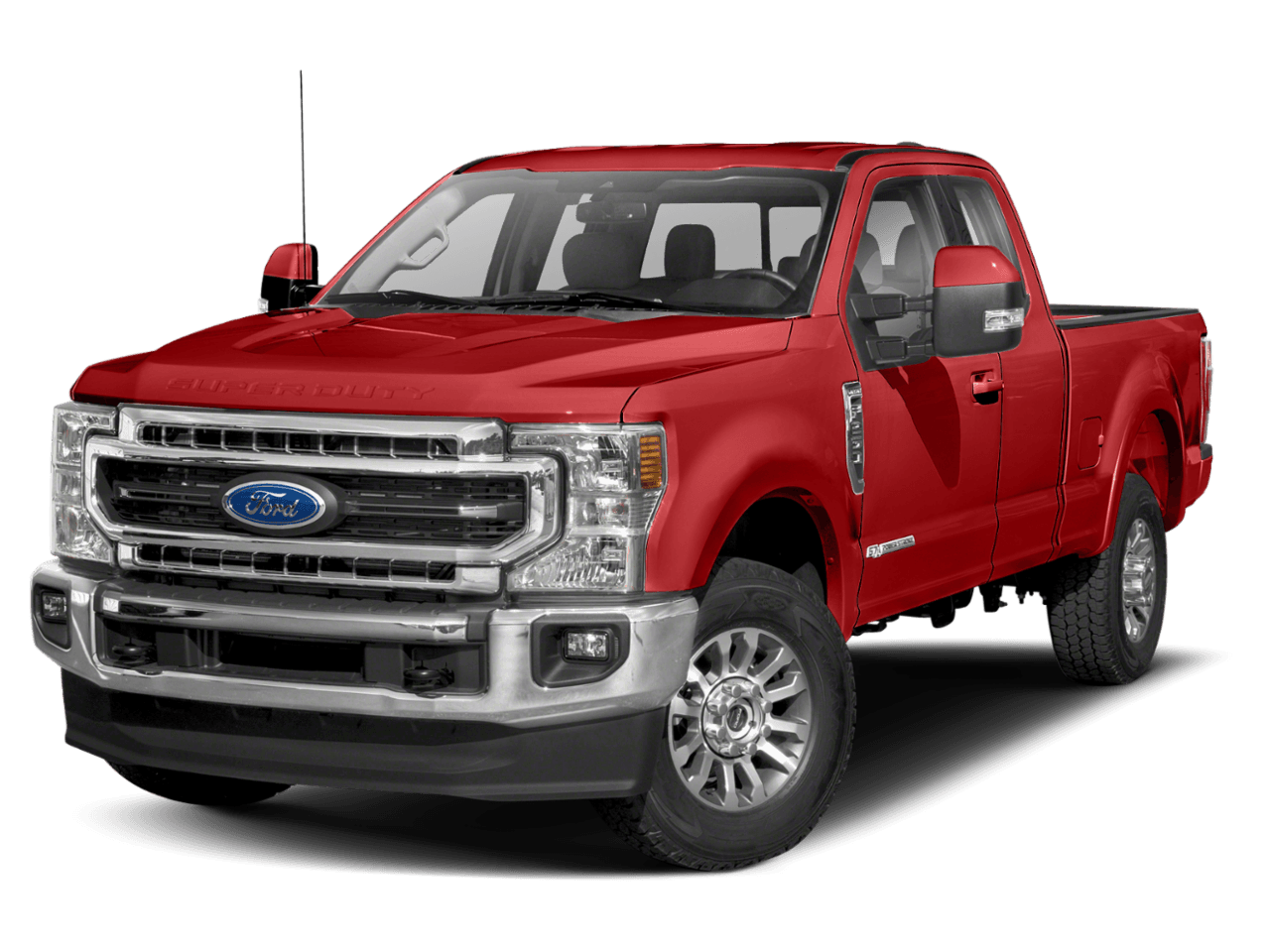2021 Ford Super Duty F-250 SRW LARIAT - Front 3/4, facing to the left