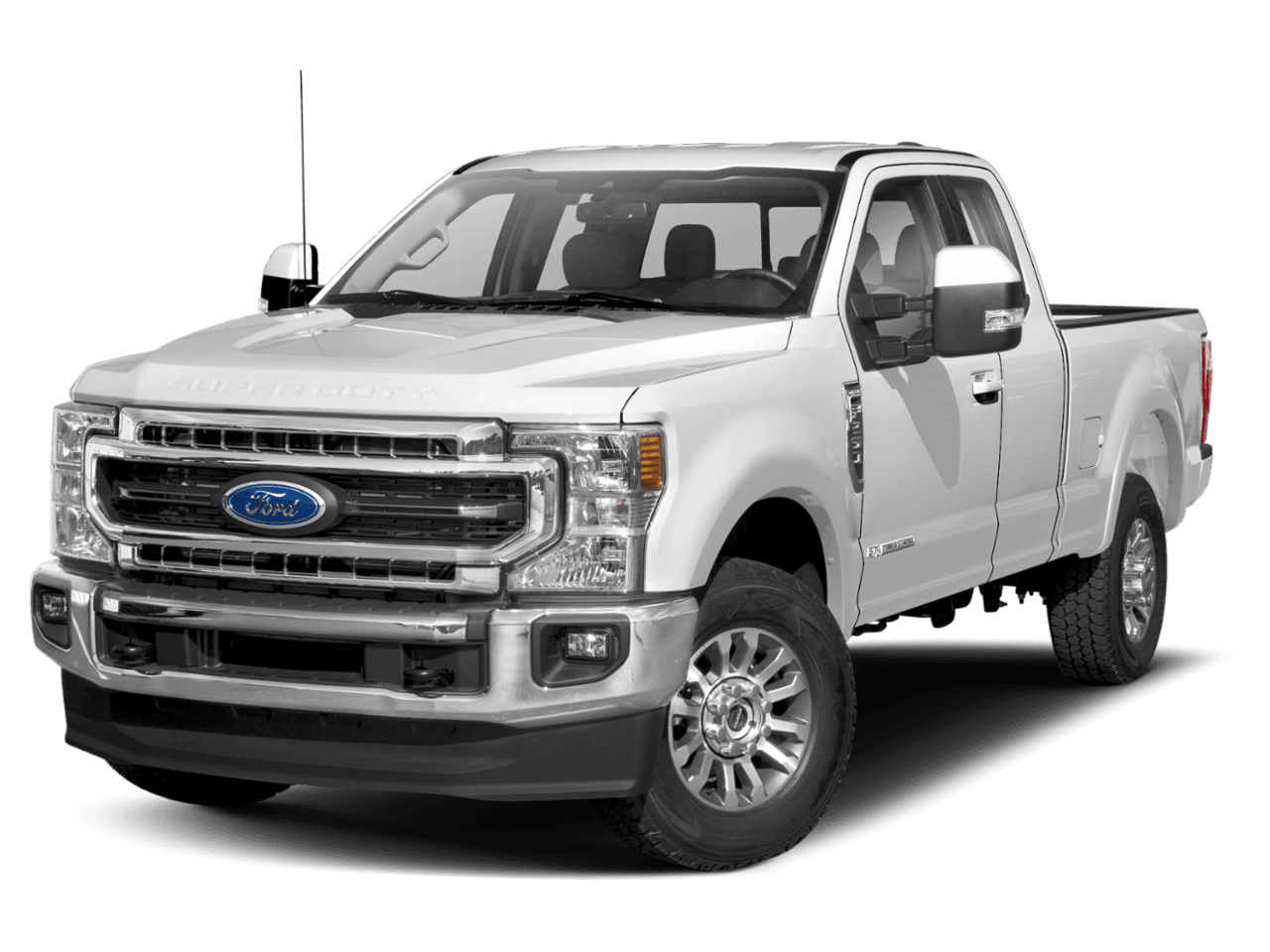 2021 Ford Super Duty F-250 SRW LARIAT - Front 3/4, facing to the left