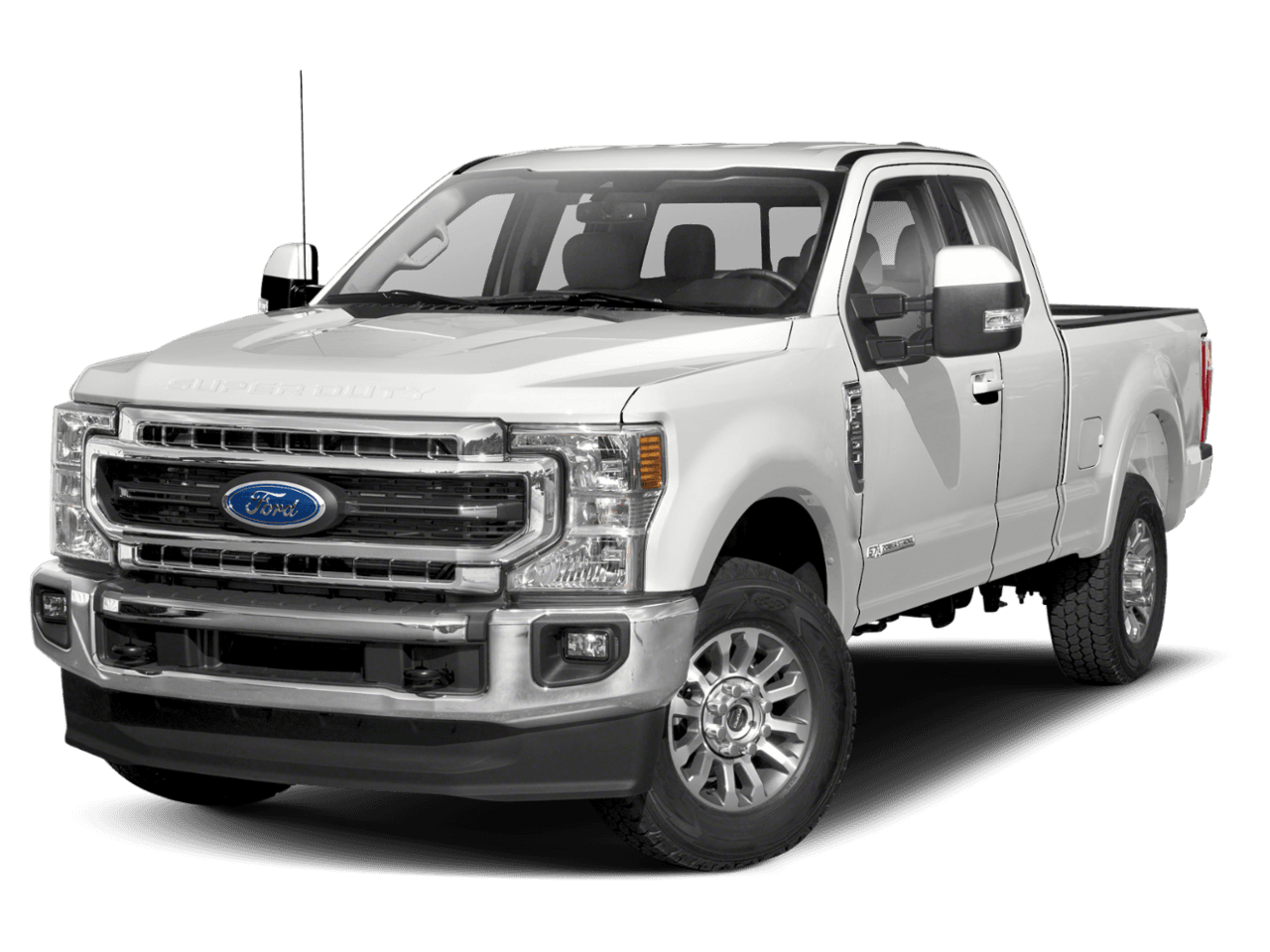 2021 Ford Super Duty F-250 SRW LARIAT - Front 3/4, facing to the left