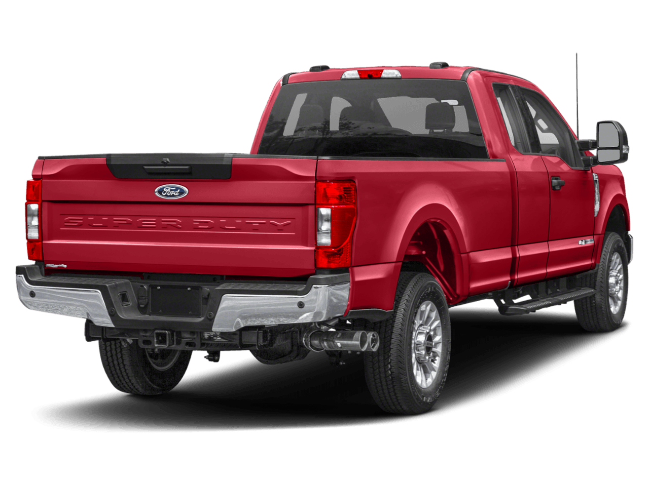 2021 Ford Super Duty F-250 SRW XLT - Rear 3/4, facing to the right