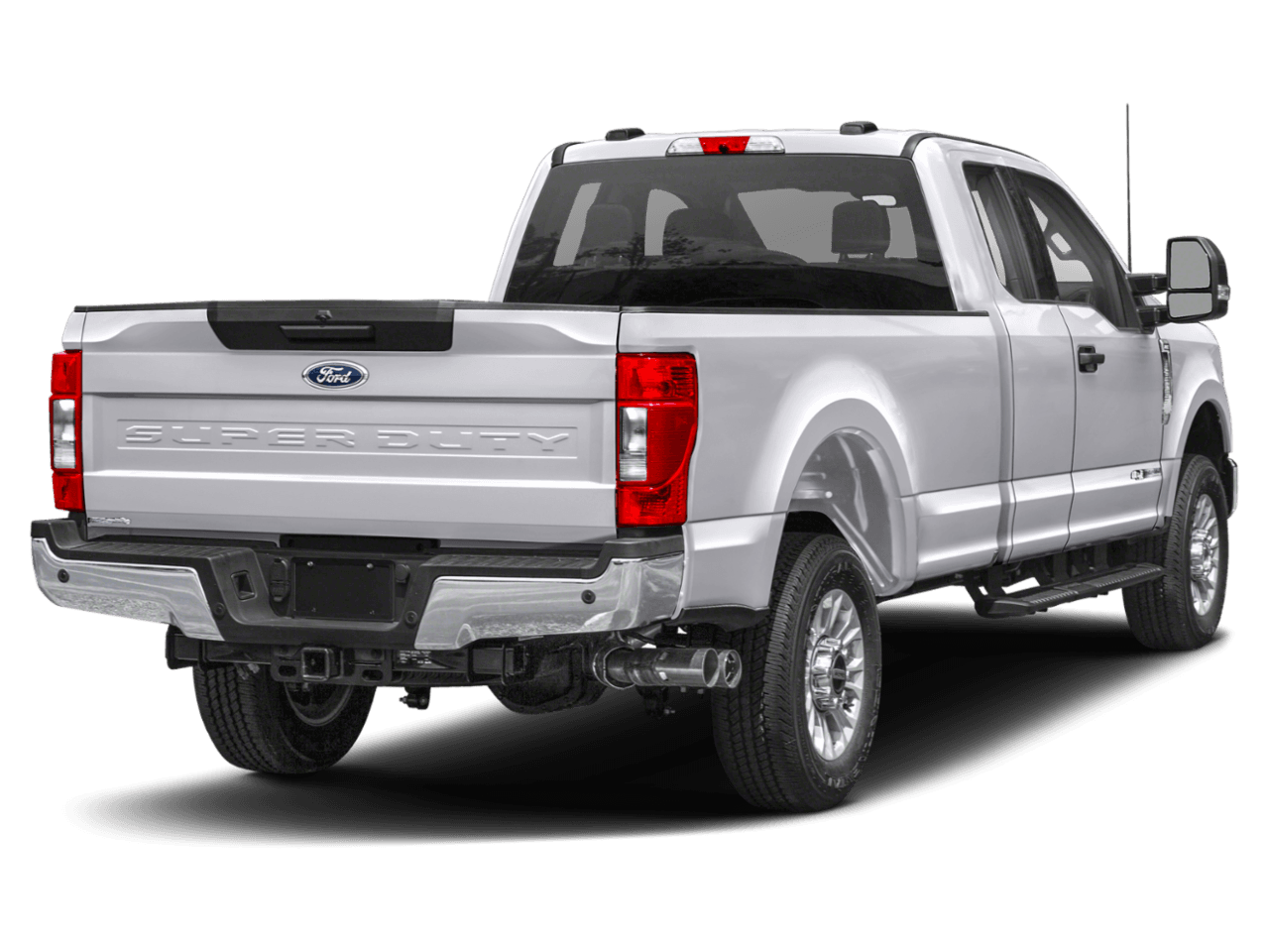 2021 Ford Super Duty F-250 SRW XLT - Rear 3/4, facing to the right