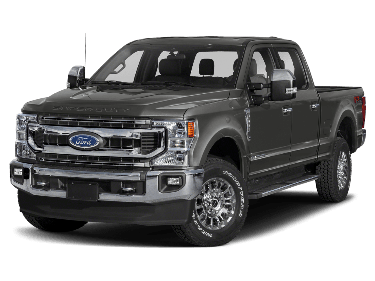 2021 Ford Super Duty F-250 SRW XLT 2WD Crew Cab 6.75' Box - Front 3/4, facing to the left