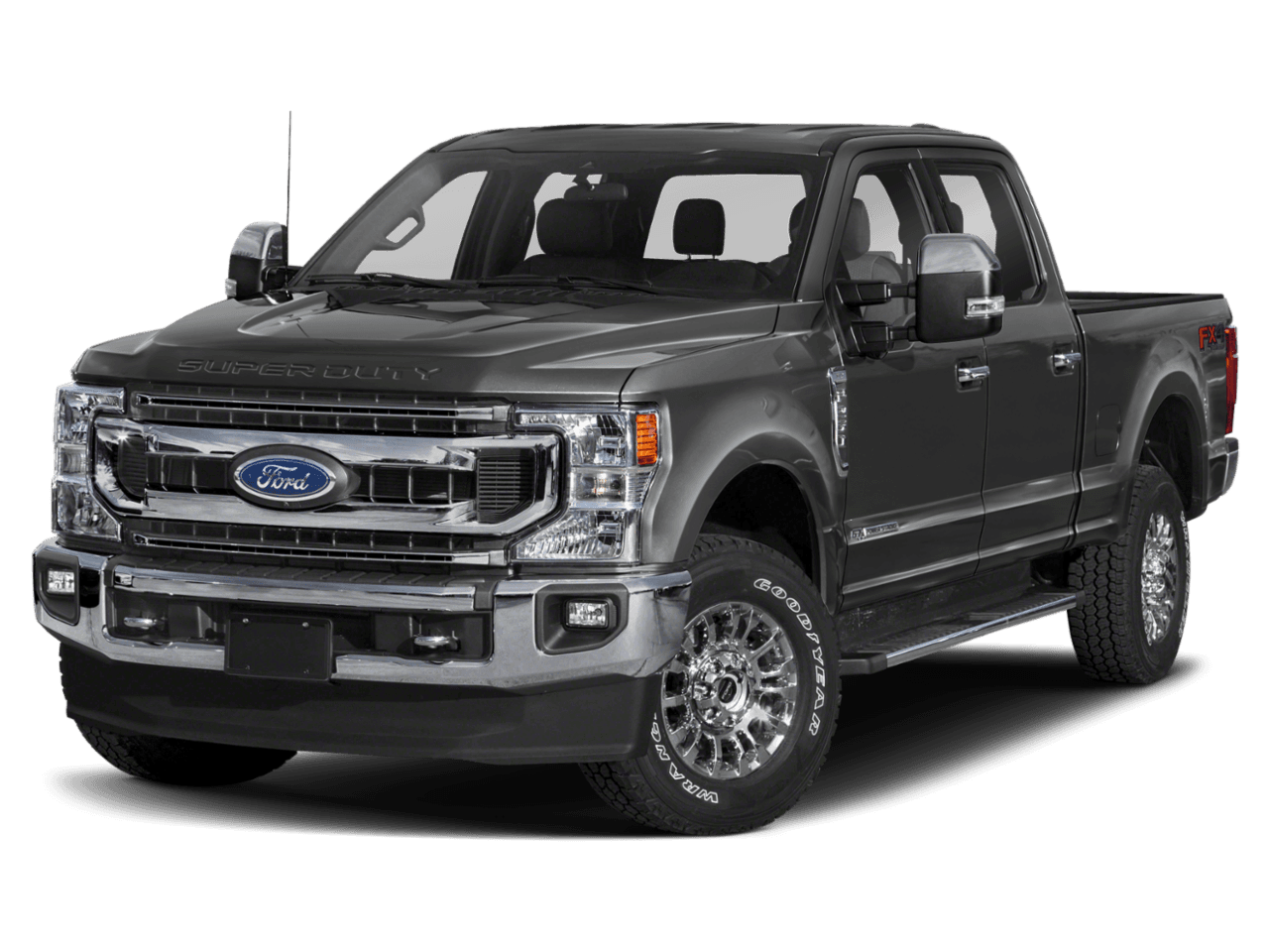 2021 Ford Super Duty F-250 SRW XLT 2WD Crew Cab 6.75' Box - Front 3/4, facing to the left