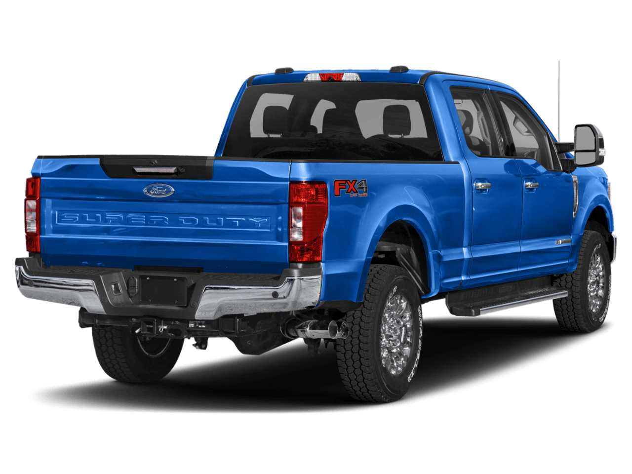 2021 Ford Super Duty F-250 SRW XLT 2WD Crew Cab 6.75' Box - Rear 3/4, facing to the right
