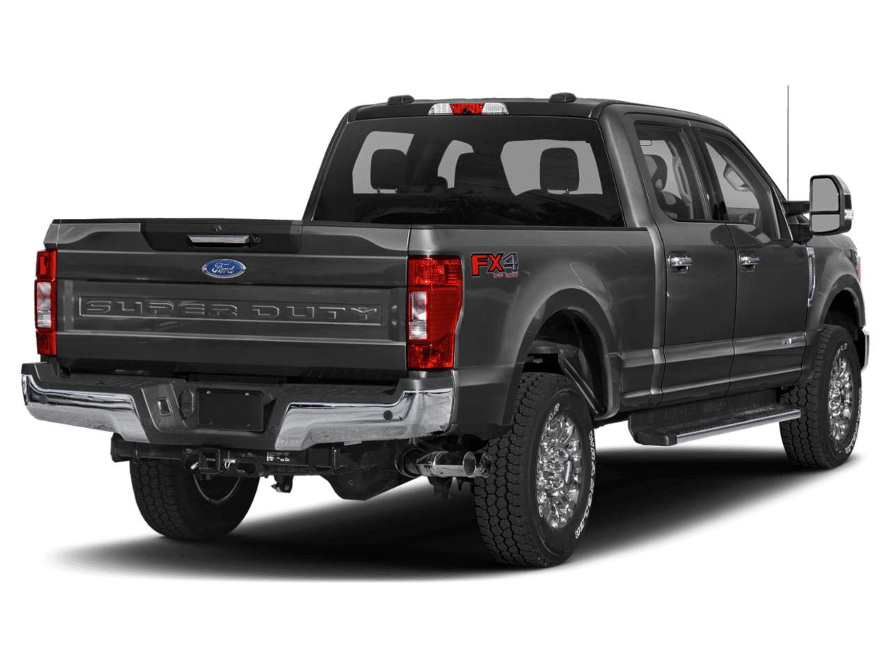 2021 Ford Super Duty F-250 SRW XLT 2WD Crew Cab 6.75' Box - Rear 3/4, facing to the right