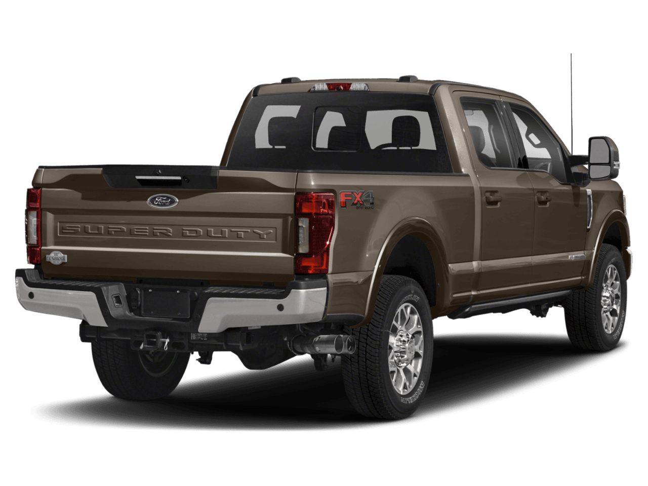 2021 Ford Super Duty F-250 SRW King Ranch 2WD Crew Cab 6.75' Box - Rear 3/4, facing to the right