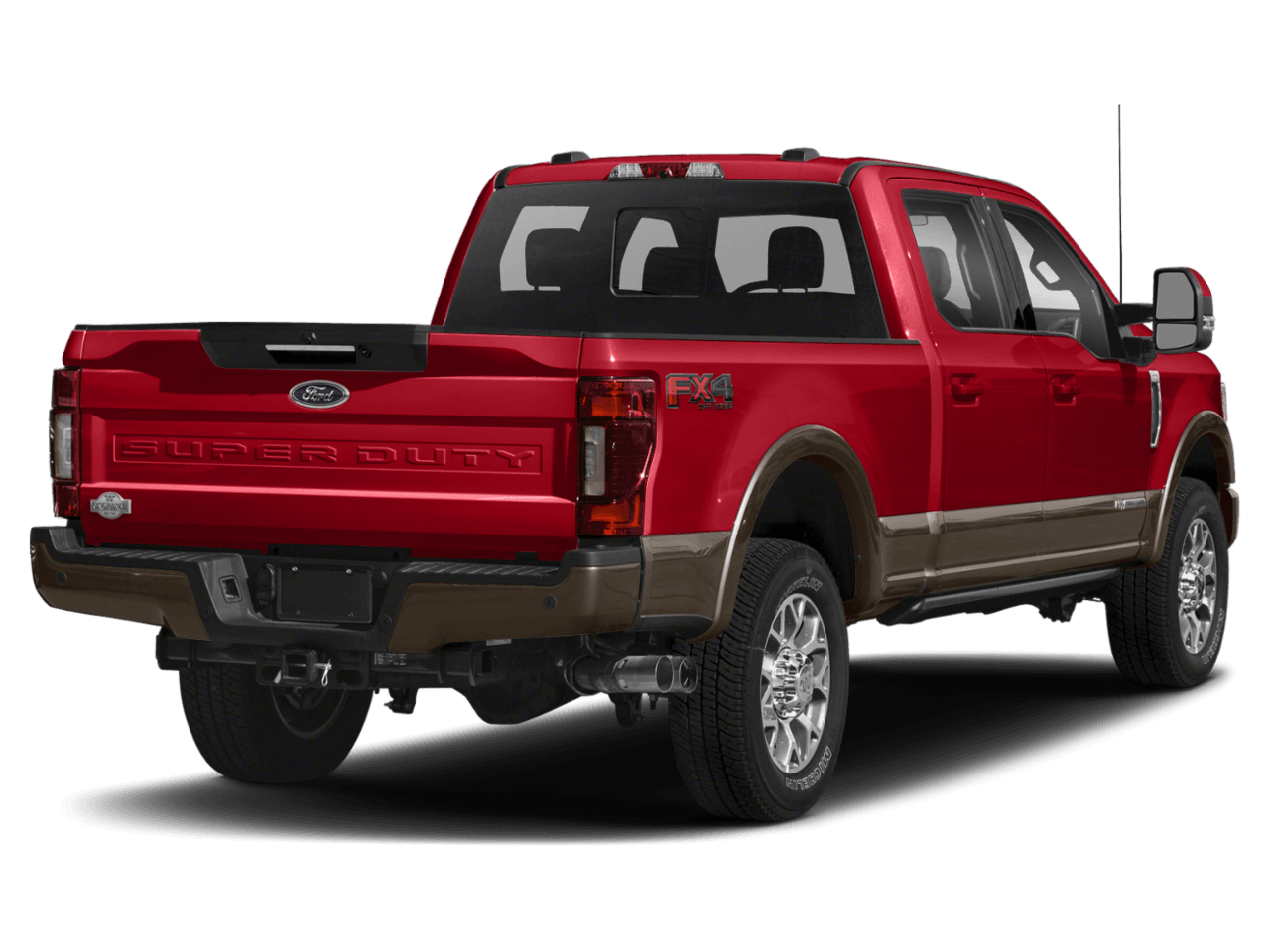 2021 Ford Super Duty F-250 SRW King Ranch 2WD Crew Cab 6.75' Box - Rear 3/4, facing to the right