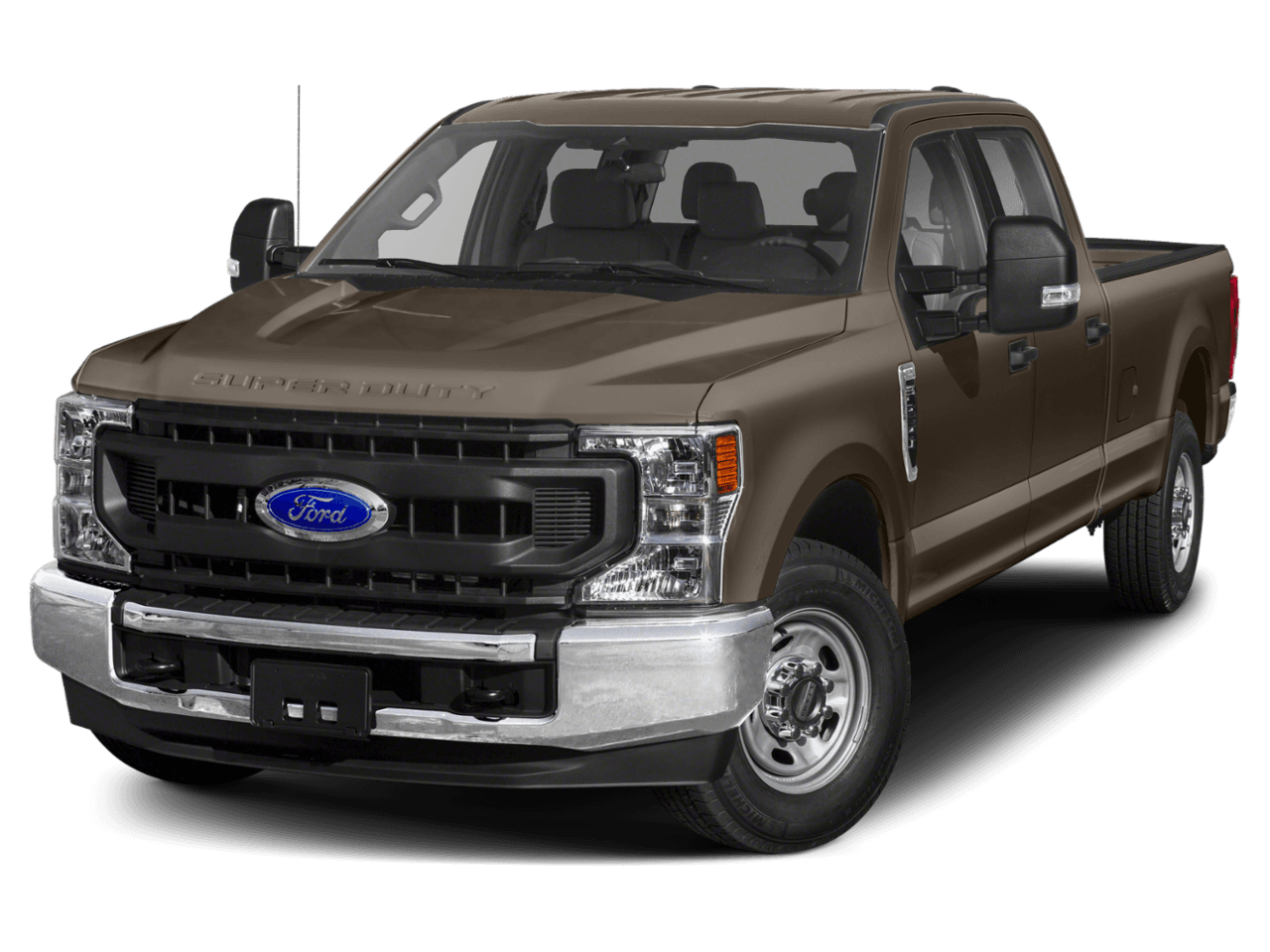 2021 Ford Super Duty F-250 SRW XL 4WD Crew Cab 6.75' Box - Front 3/4, facing to the left