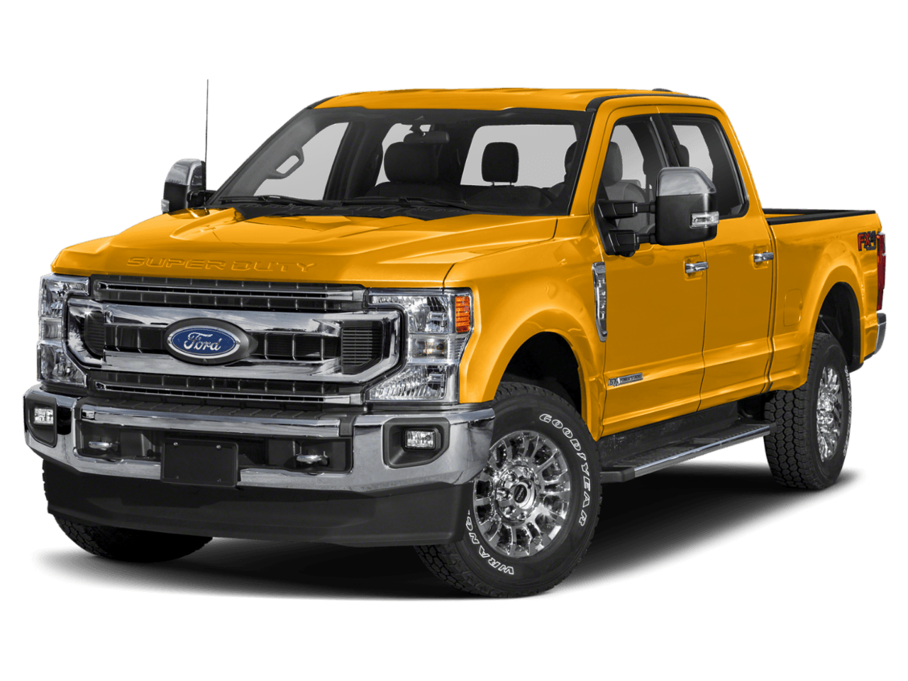 2021 Ford Super Duty F-250 SRW XLT 4WD Crew Cab 6.75' Box - Front 3/4, facing to the left