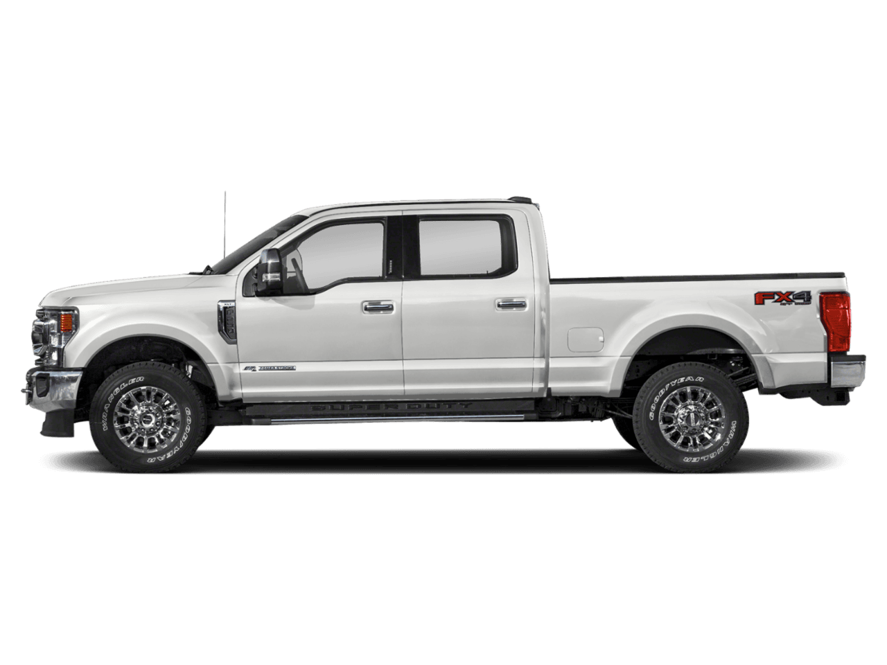 2021 Ford Super Duty F-250 SRW XLT 4WD Crew Cab 6.75' Box - Profile, facing to the left