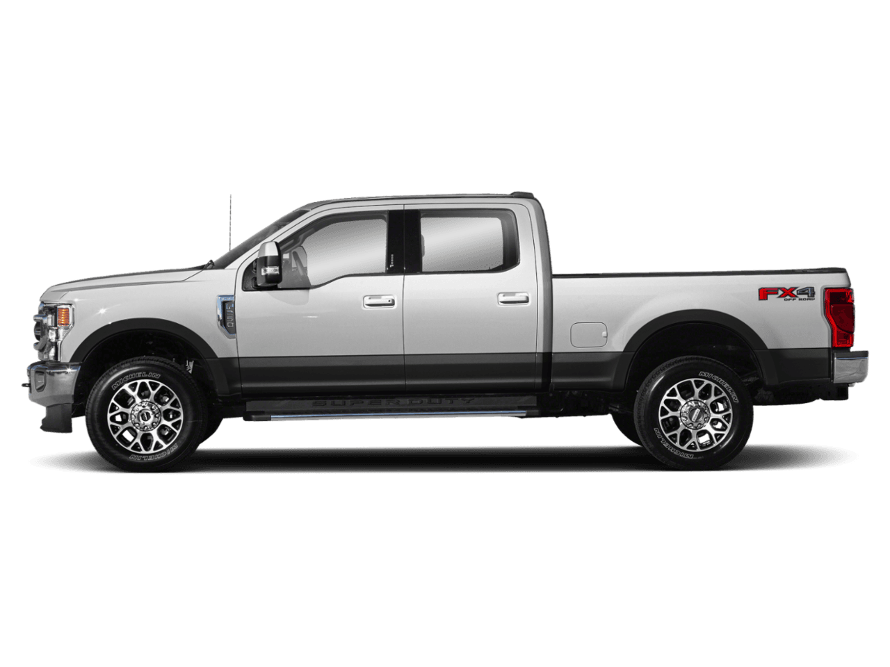 2021 Ford Super Duty F-250 SRW LARIAT 4WD Crew Cab 6.75' Box - Profile, facing to the left