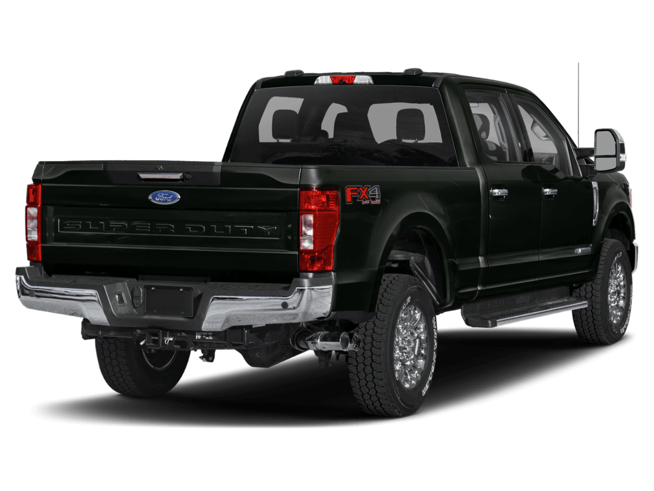 2021 Ford Super Duty F-250 SRW XLT 2WD Crew Cab 8' Box - Rear 3/4, facing to the right