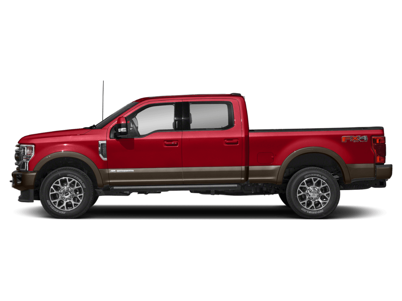 2021 Ford Super Duty F-250 SRW King Ranch 2WD Crew Cab 8' Box - Profile, facing to the left