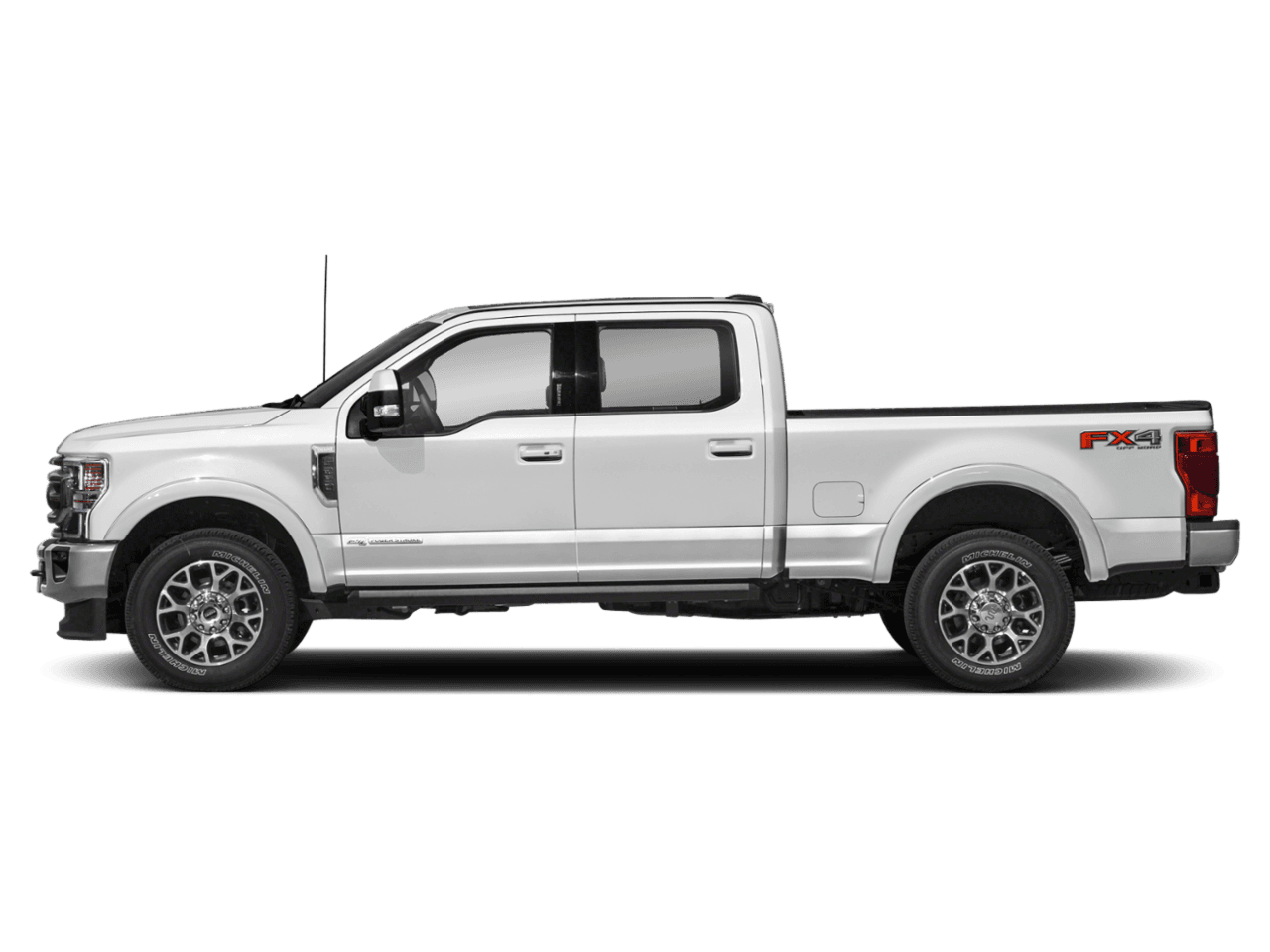 2021 Ford Super Duty F-250 SRW King Ranch 2WD Crew Cab 8' Box - Profile, facing to the left