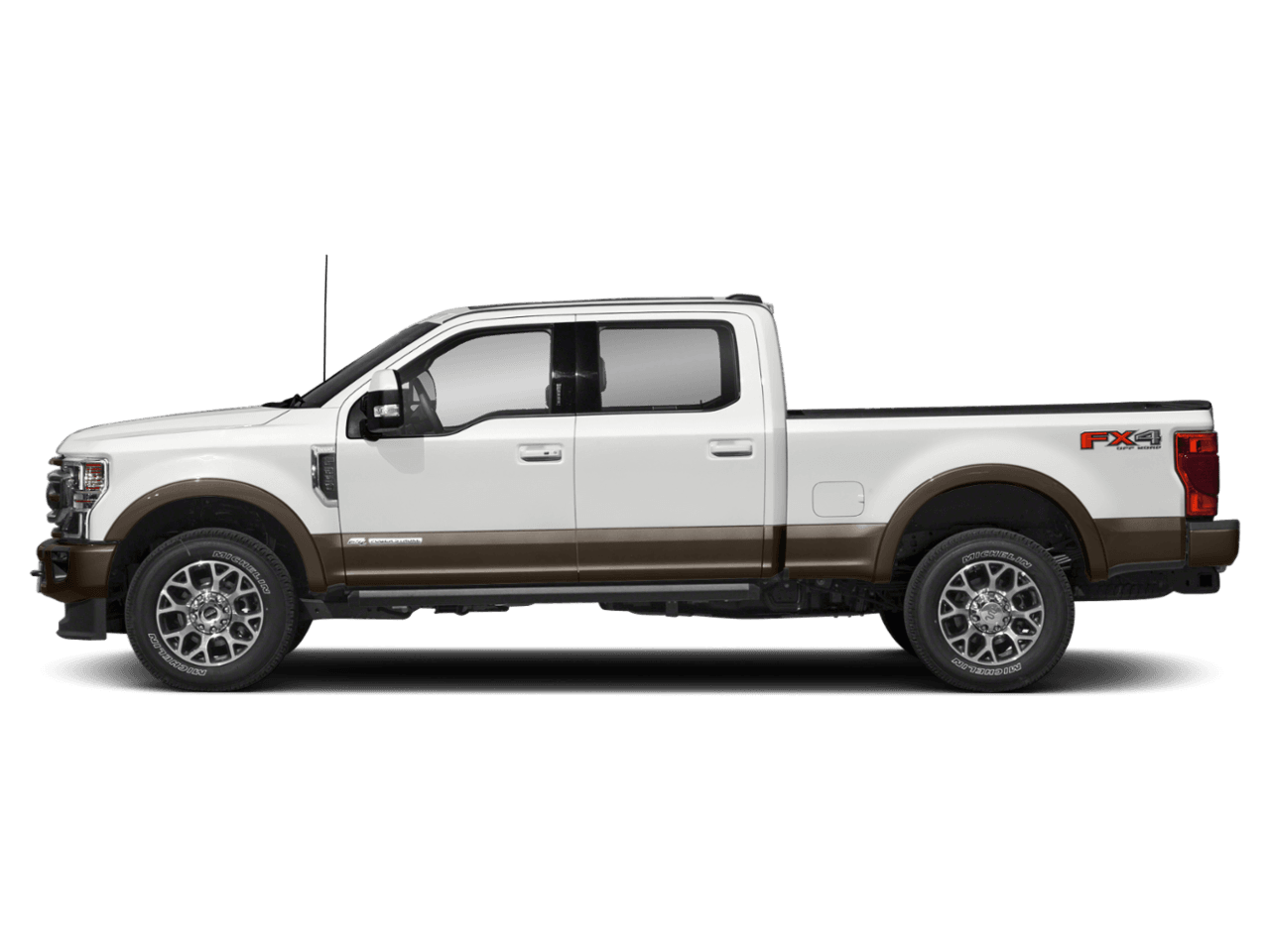 2021 Ford Super Duty F-250 SRW King Ranch 2WD Crew Cab 8' Box - Profile, facing to the left