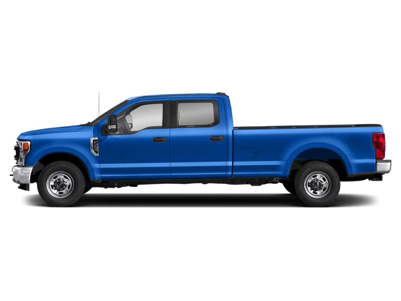 2021 Ford Super Duty F-250 SRW XL 4WD Crew Cab 8' Box - Profile, facing to the left