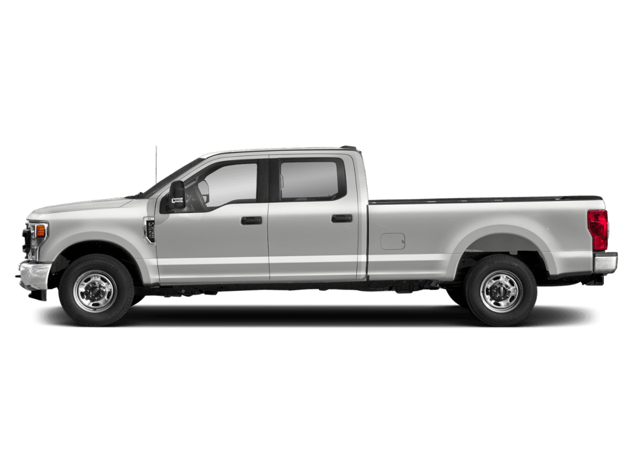 2021 Ford Super Duty F-250 SRW XL 4WD Crew Cab 8' Box - Profile, facing to the left