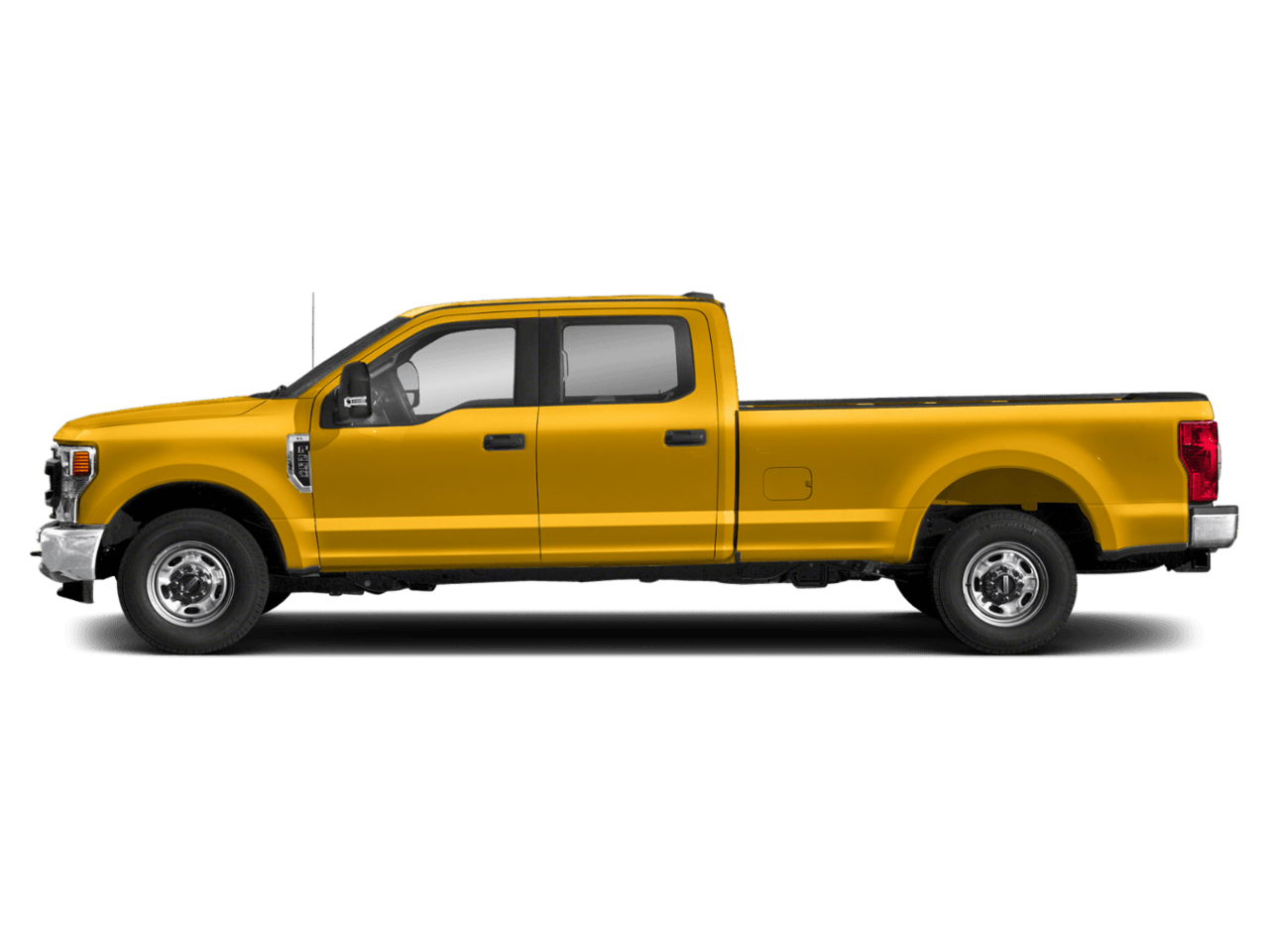 2021 Ford Super Duty F-250 SRW XL 4WD Crew Cab 8' Box - Profile, facing to the left