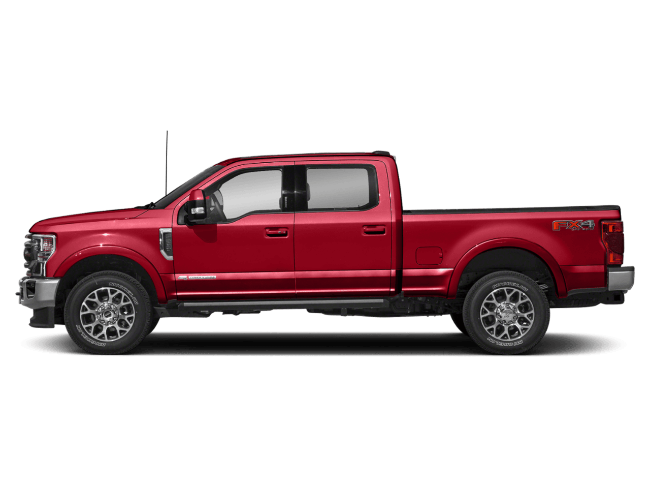 2021 Ford Super Duty F-250 SRW King Ranch 4WD Crew Cab 8' Box - Profile, facing to the left