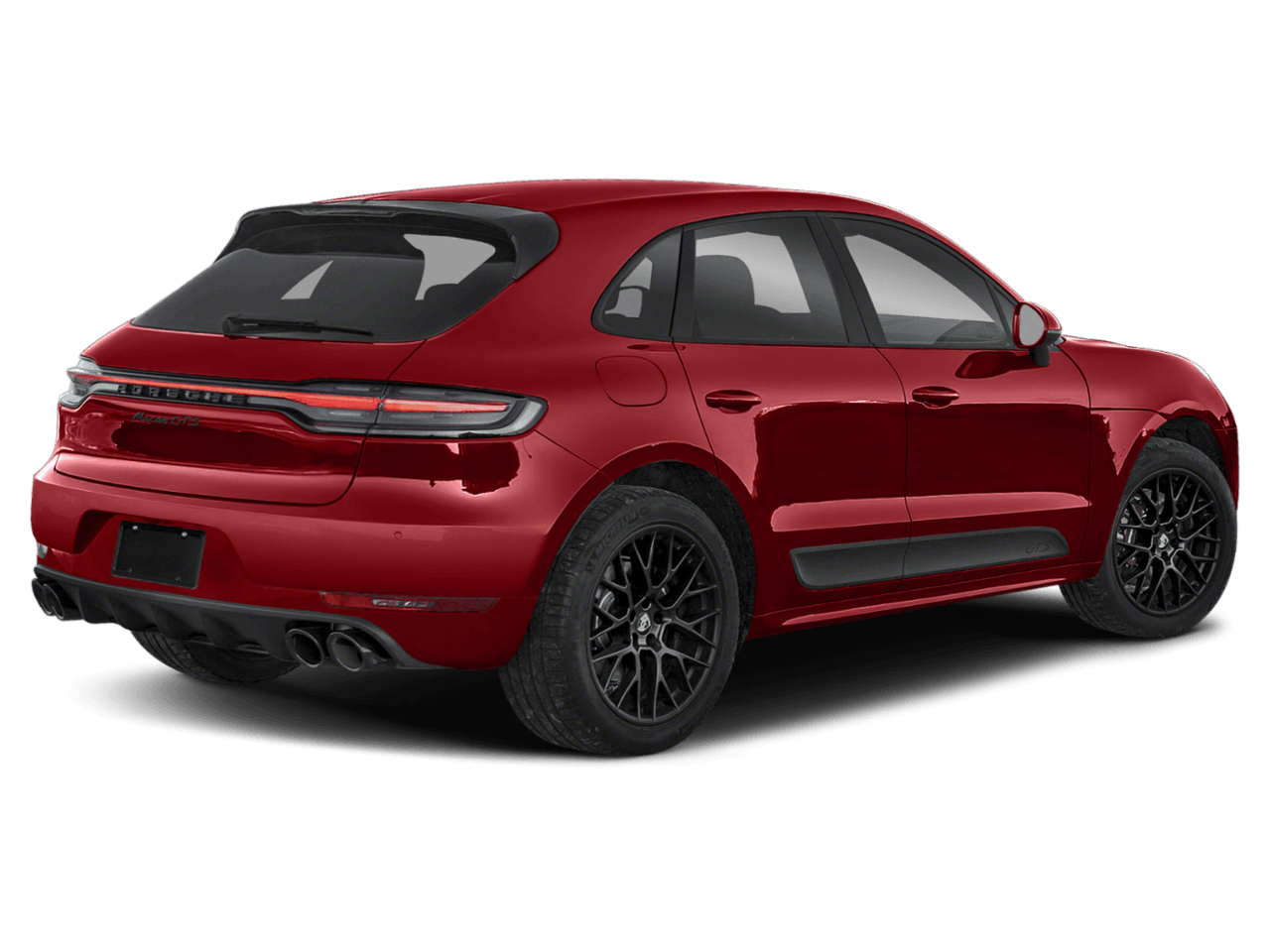 2021 Porsche Macan GTS - Rear 3/4, facing to the right
