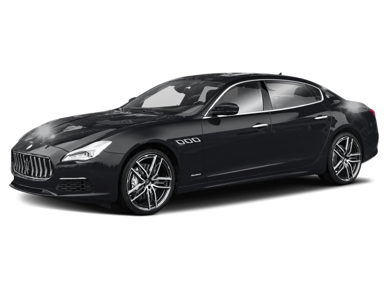 2021 Maserati Quattroporte Trofeo - Front 3/4, facing to the left
