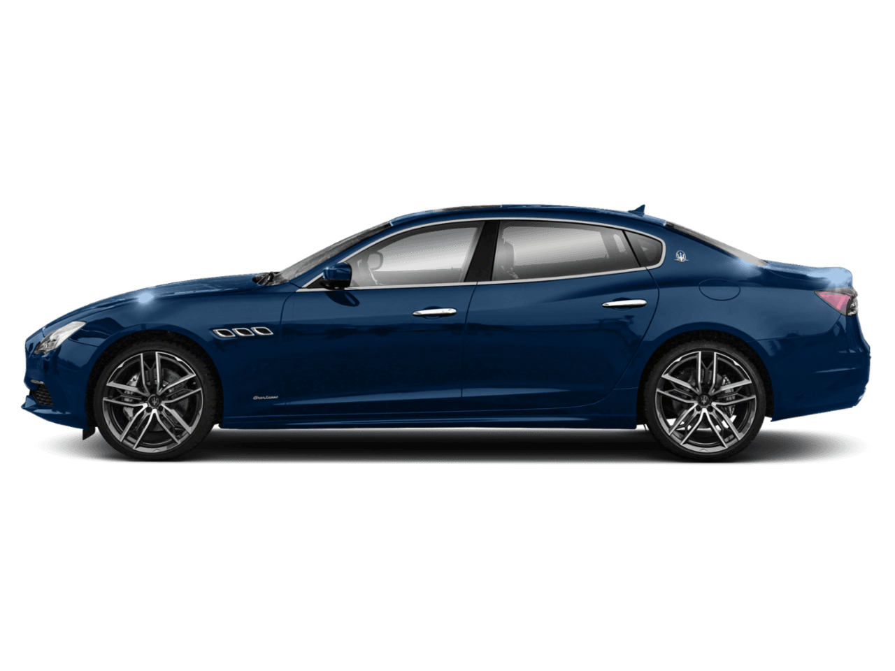 2021 Maserati Quattroporte Trofeo - Profile, facing to the left