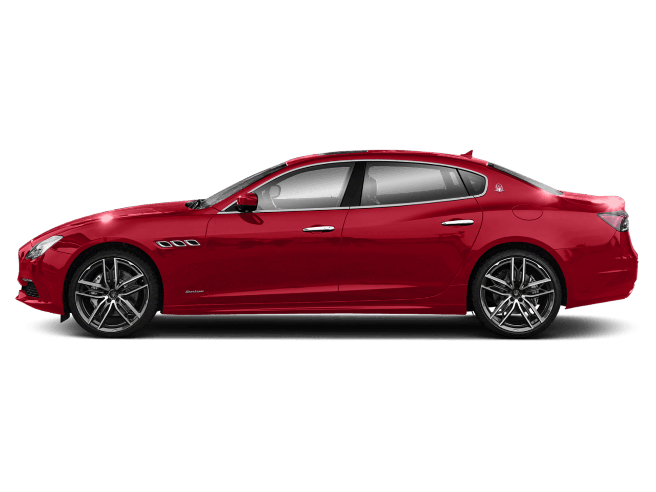 2021 Maserati Quattroporte Trofeo - Profile, facing to the left