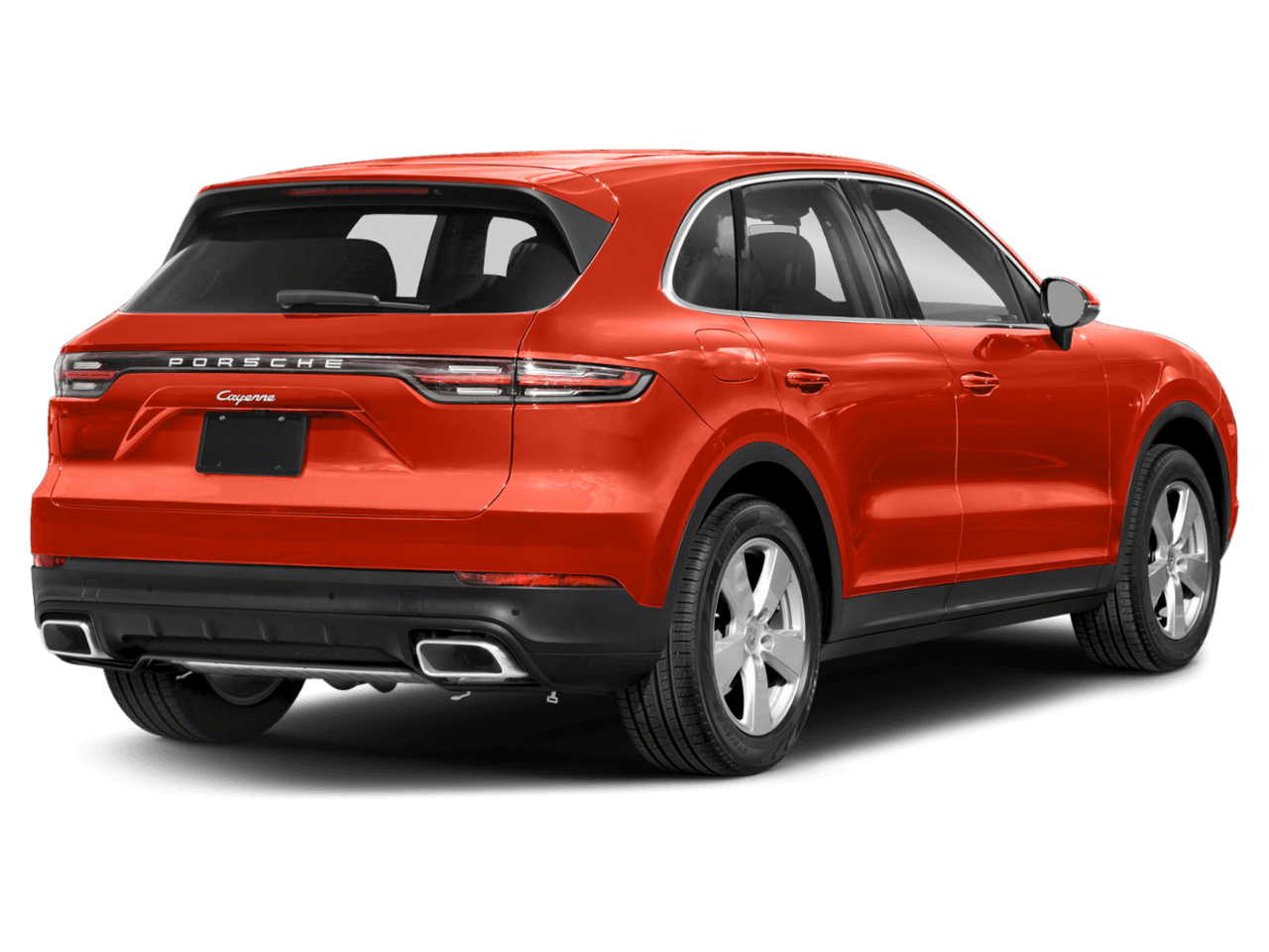 2021 Porsche Cayenne  - Rear 3/4, facing to the right