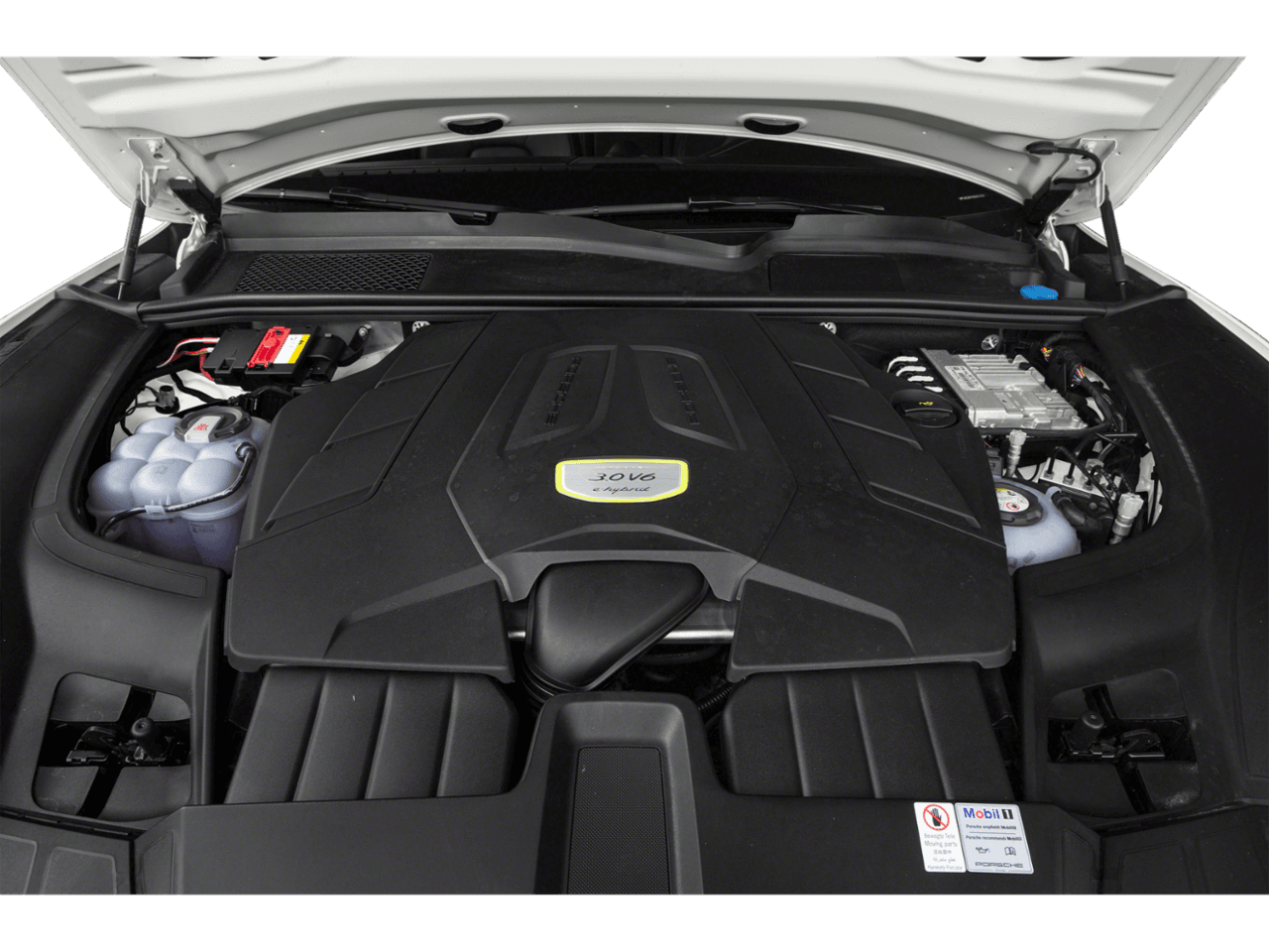 2021 Porsche Cayenne E-Hybrid - Interior Engine Shot Feature