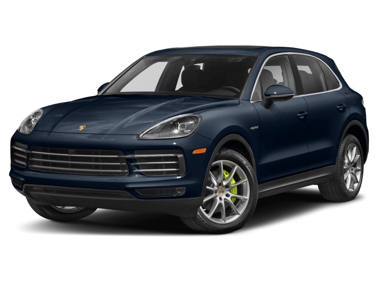 2021 Porsche Cayenne E-Hybrid - Front 3/4, facing to the left
