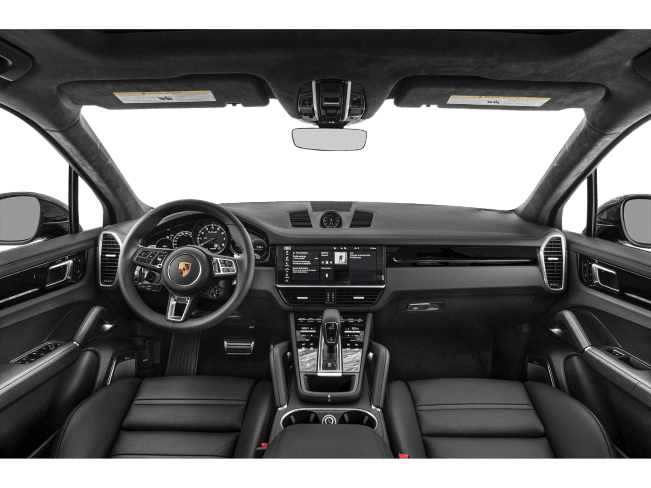 2021 Porsche Cayenne Turbo S E-Hybrid - Interior Full Dash Basic
