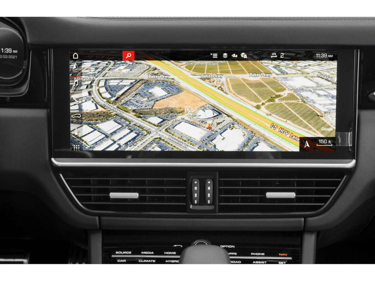 2021 Porsche Cayenne Turbo S E-Hybrid - Interior Navigation System