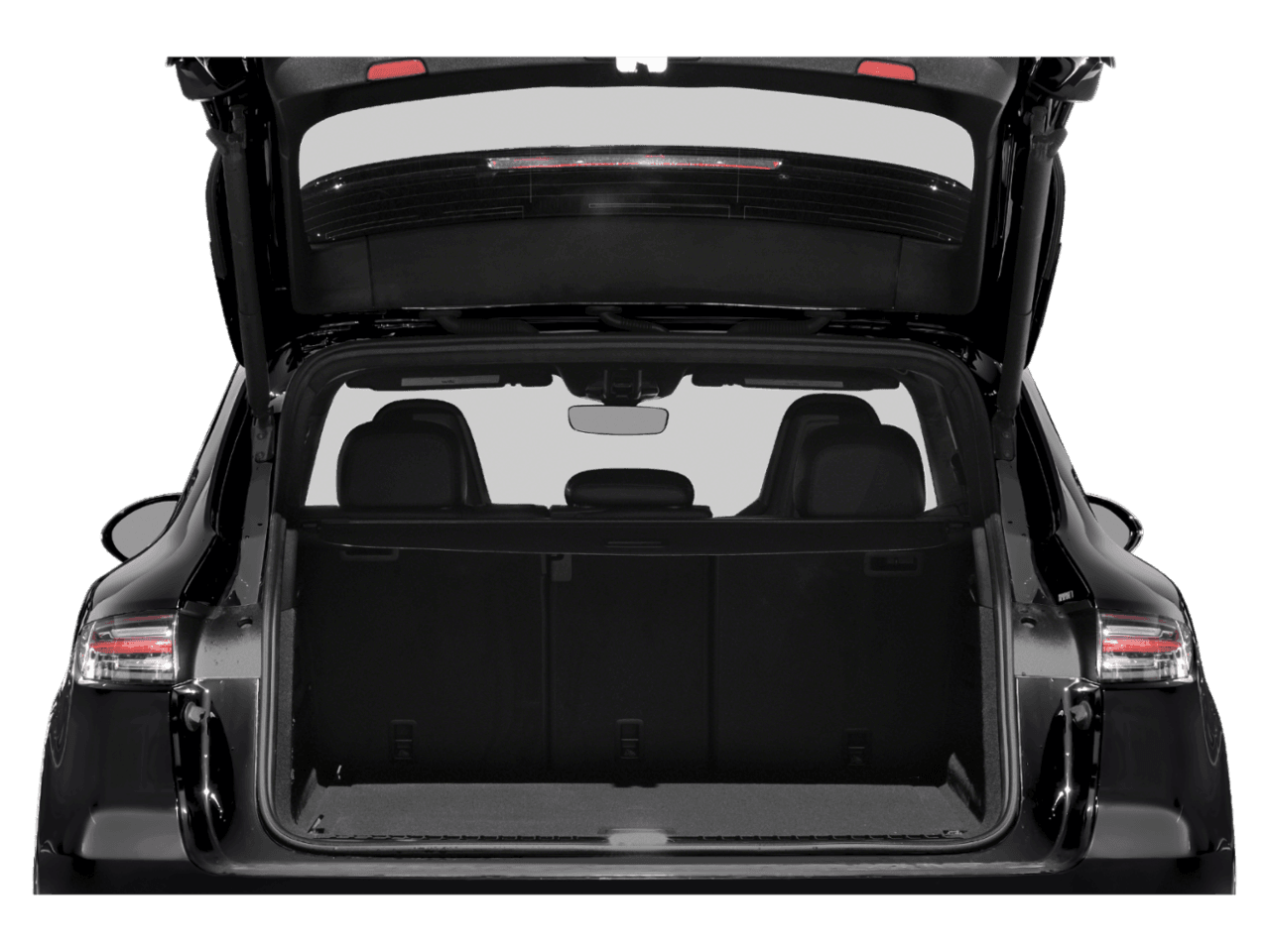 2021 Porsche Cayenne Turbo S E-Hybrid - Interior Trunk with Hatch Open Feature