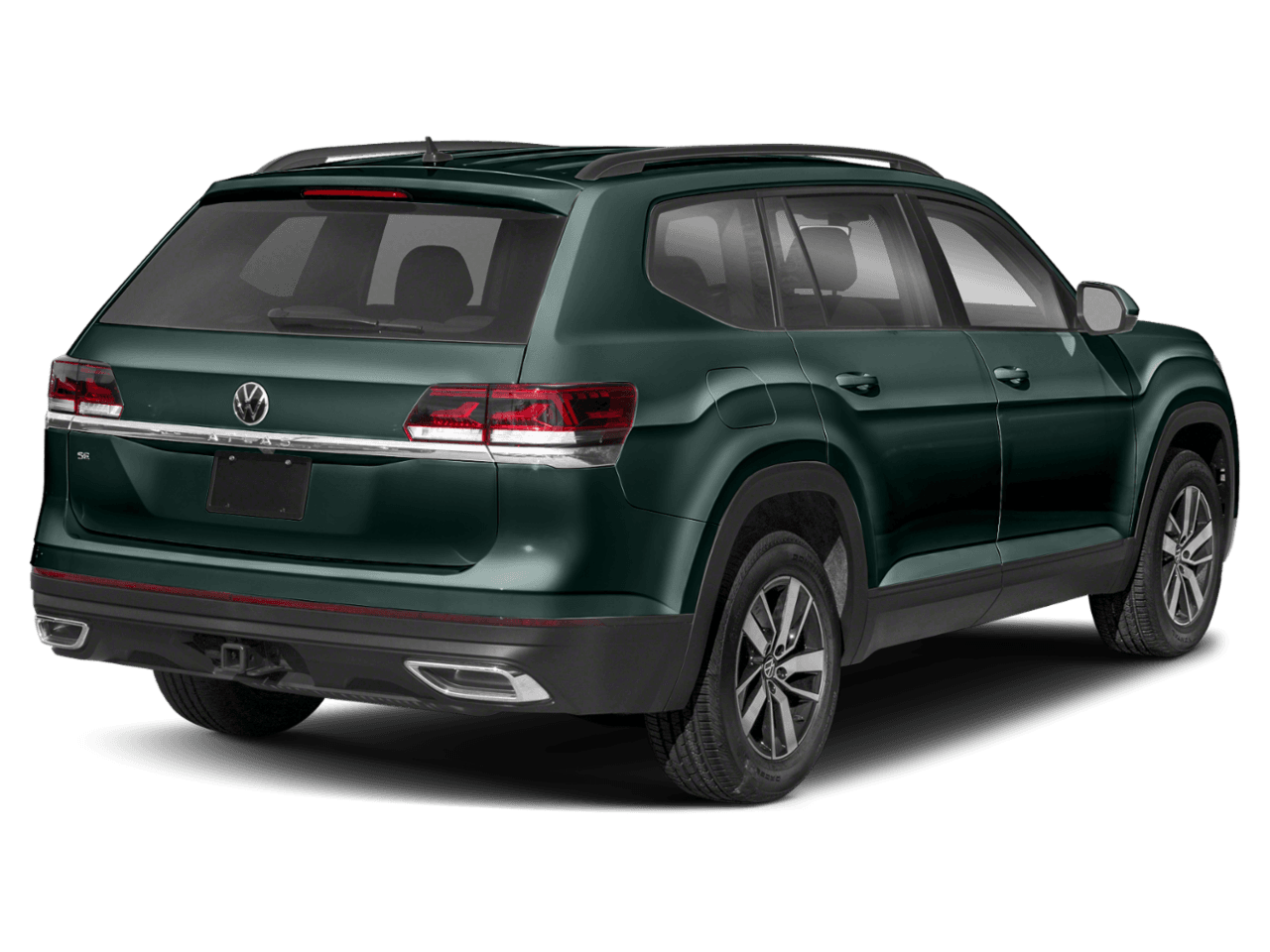 2021 Volkswagen Atlas 2.0T SE w/Technology - Rear 3/4, facing to the right