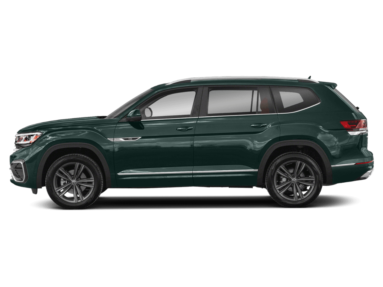 2021 Volkswagen Atlas 3.6L V6 SEL R-Line - Profile, facing to the left