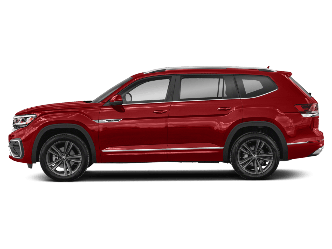 2021 Volkswagen Atlas 3.6L V6 SEL R-Line - Profile, facing to the left