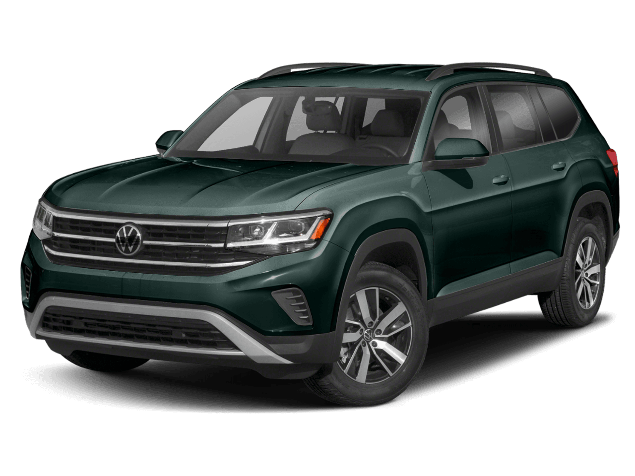 2021 Volkswagen Atlas 2.0T SE w/Technology - Front 3/4, facing to the left