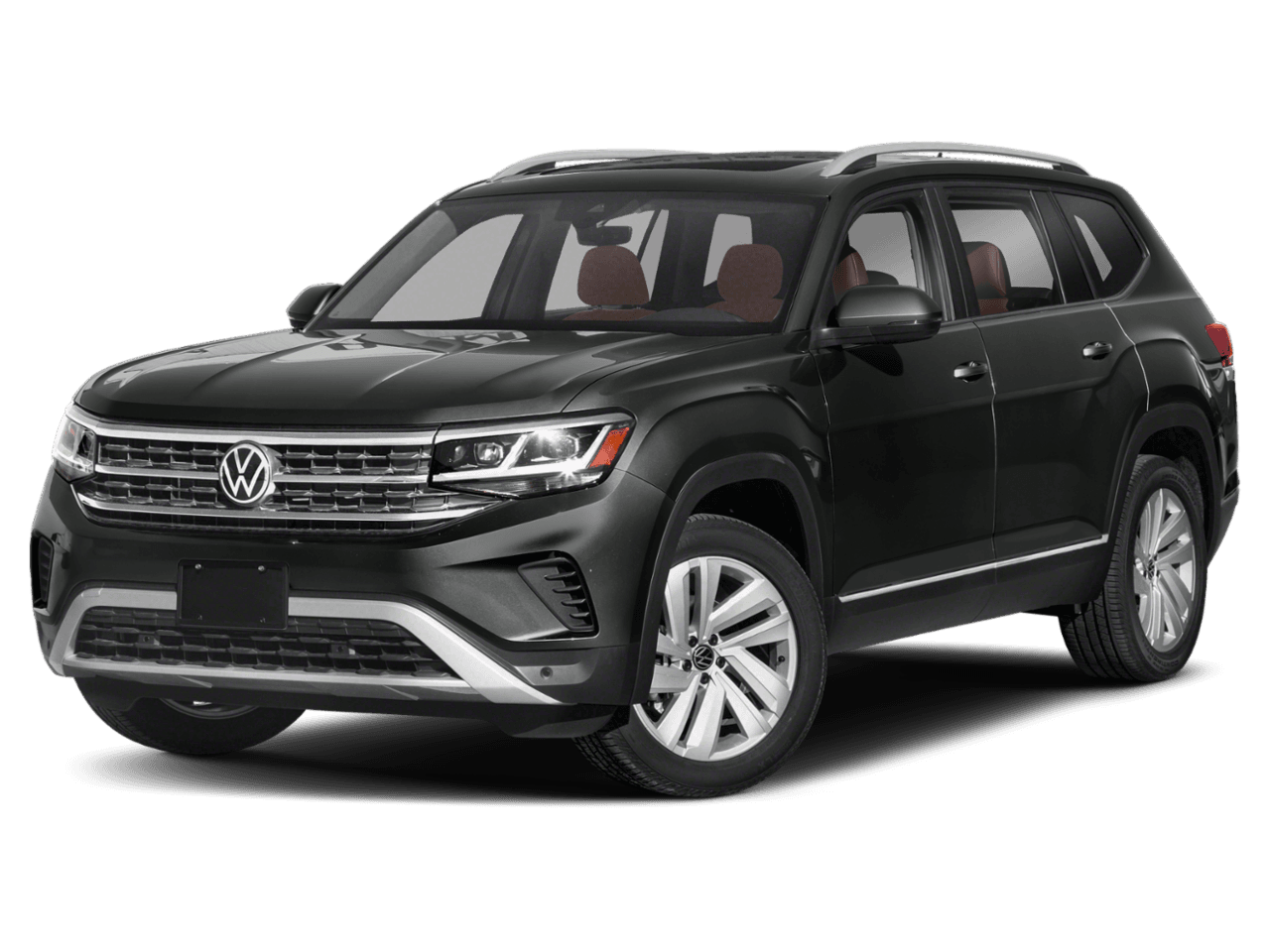 2021 Volkswagen Atlas 3.6L V6 SEL - Front 3/4, facing to the left