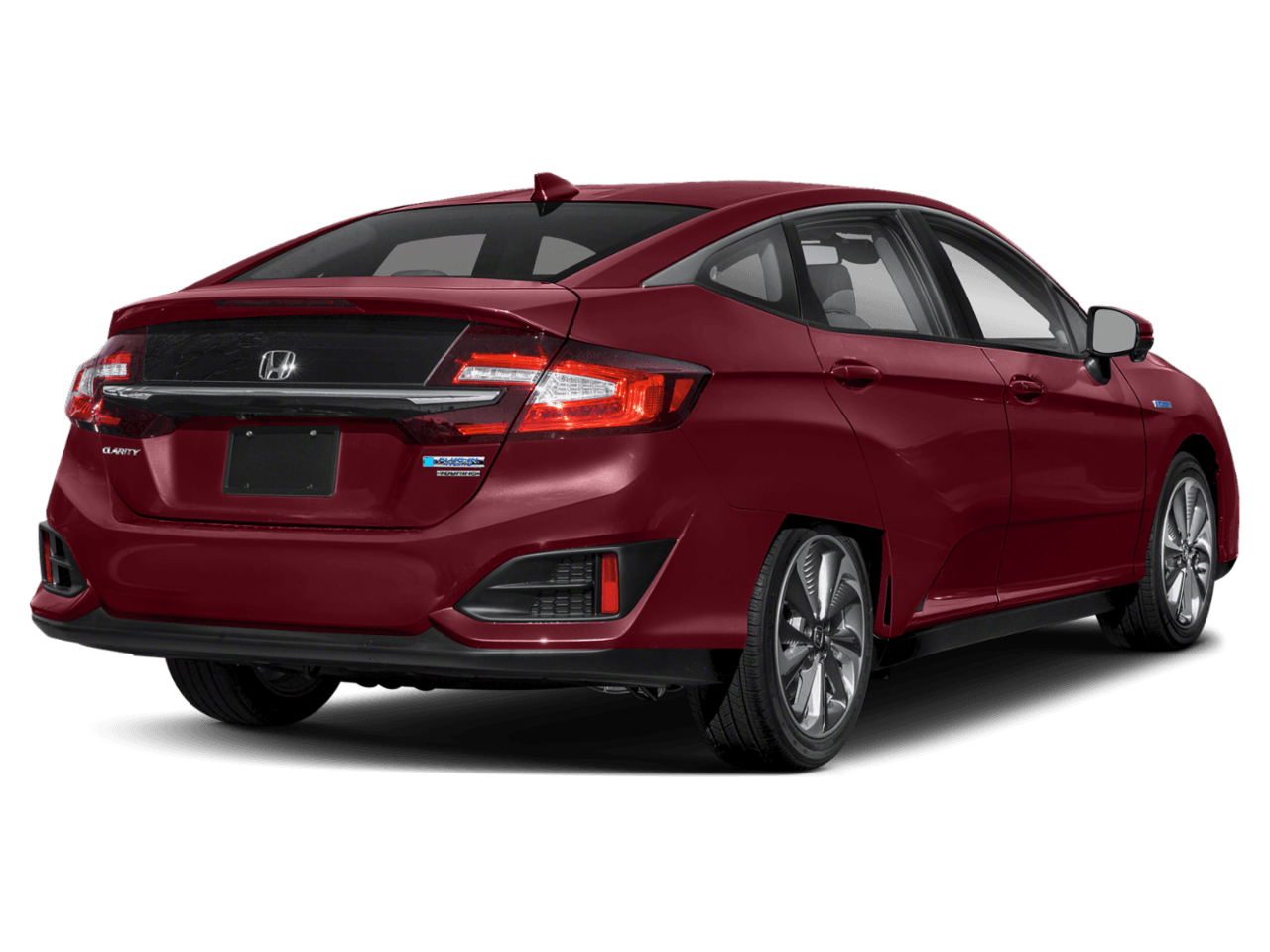 2021 Honda Clarity Plug-In Hybrid Touring - Rear 3/4, facing to the right