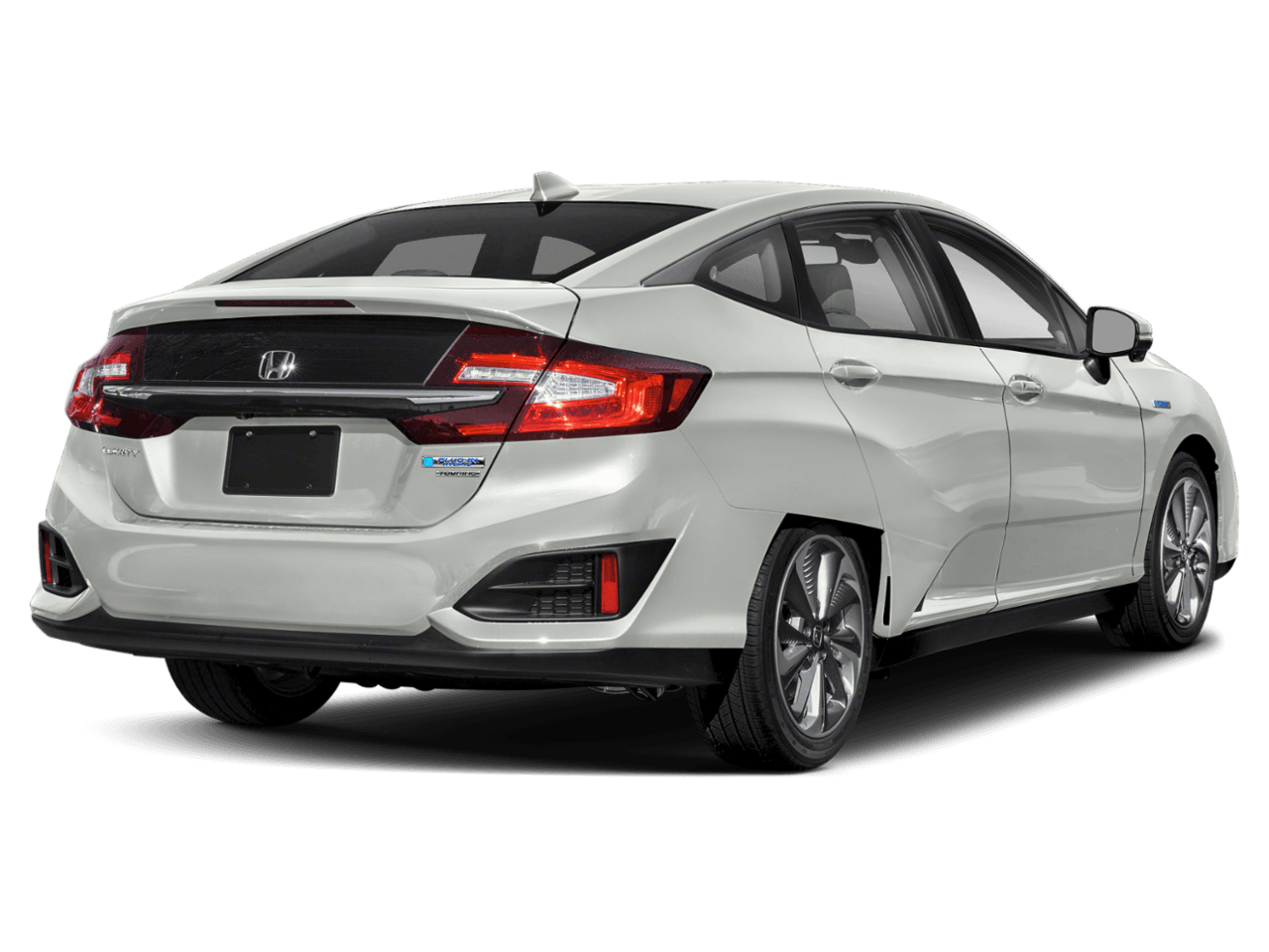 2021 Honda Clarity Plug-In Hybrid Touring - Rear 3/4, facing to the right