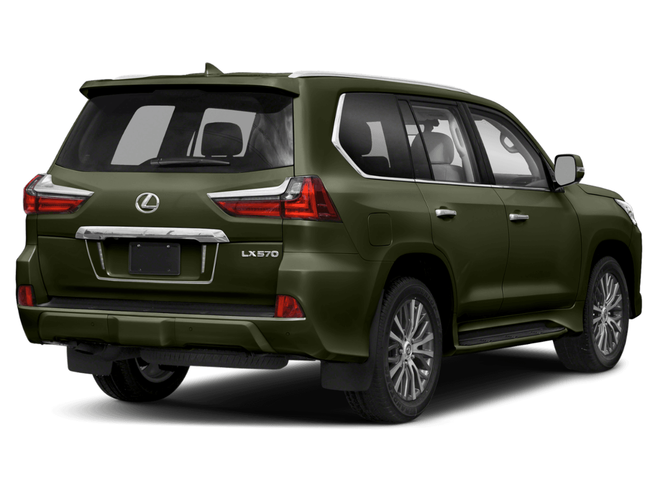 2021 Lexus LX LX 570 - Rear 3/4, facing to the right