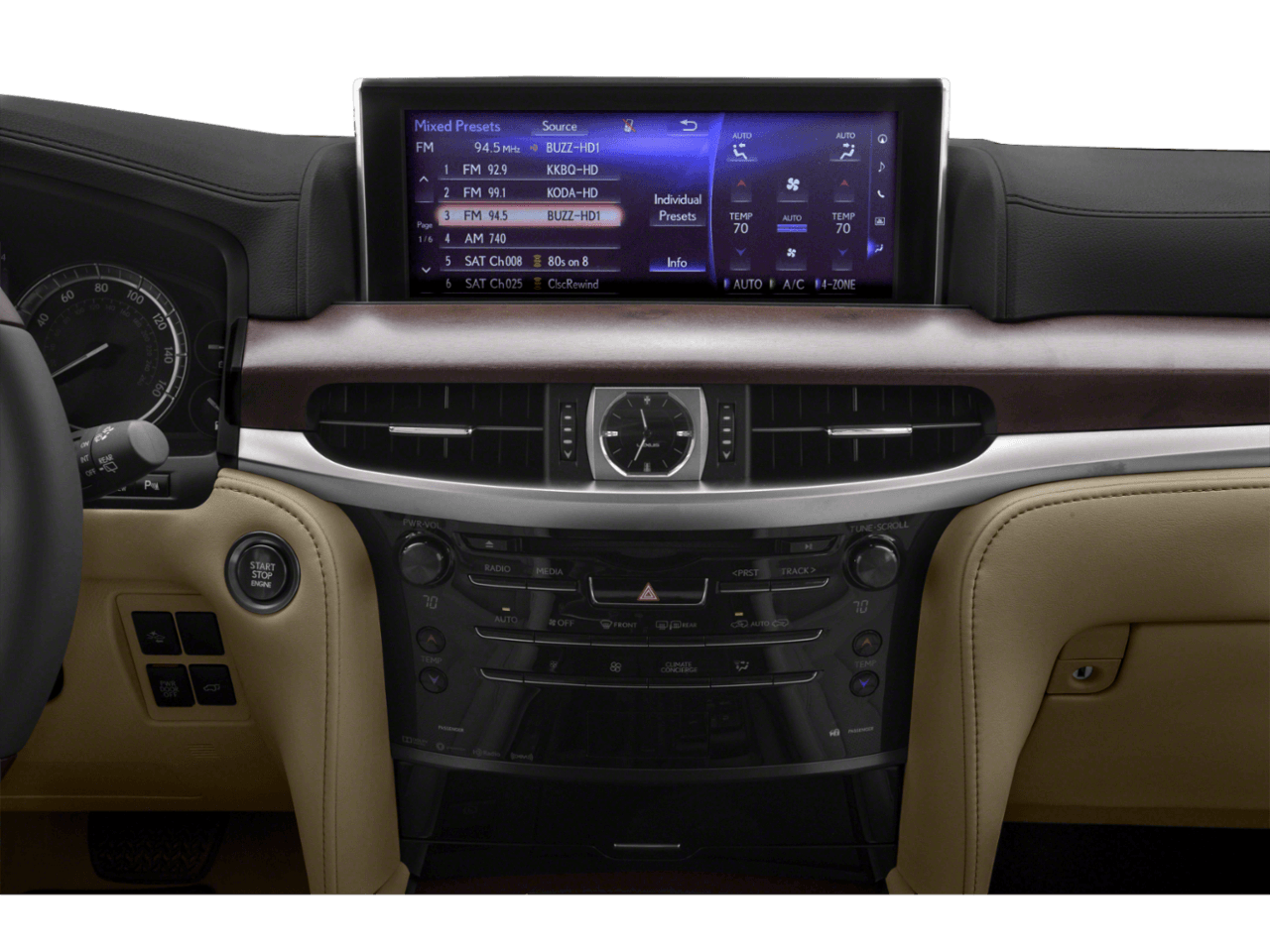 2021 Lexus LX LX 570 - Interior Stereo System
