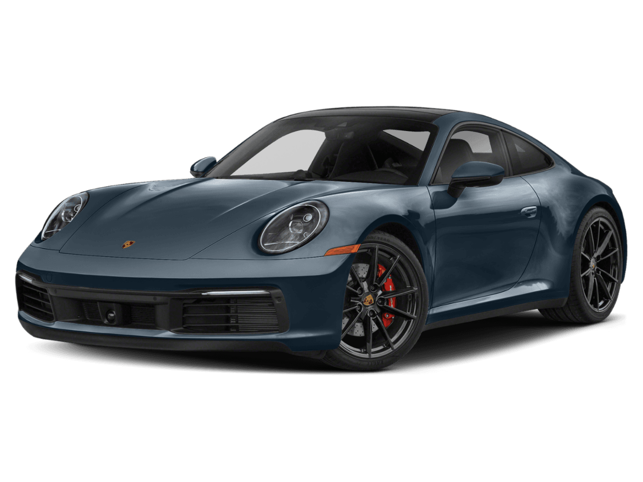 2021 Porsche 911 Carrera S - Front 3/4, facing to the left