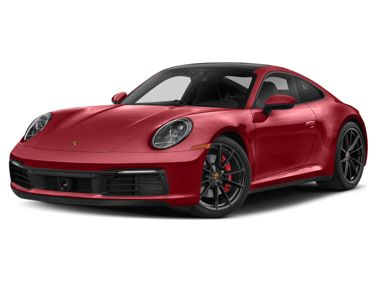 2021 Porsche 911 Carrera S - Front 3/4, facing to the left