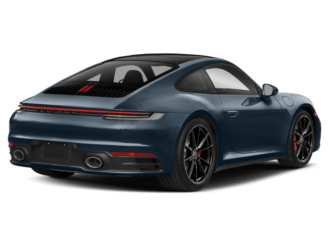 2021 Porsche 911 Carrera S - Rear 3/4, facing to the right