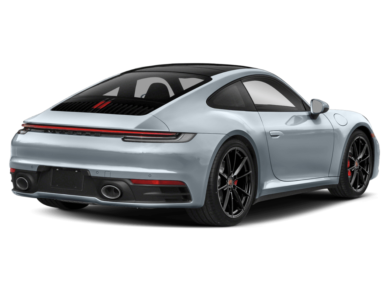 2021 Porsche 911 Carrera S - Rear 3/4, facing to the right