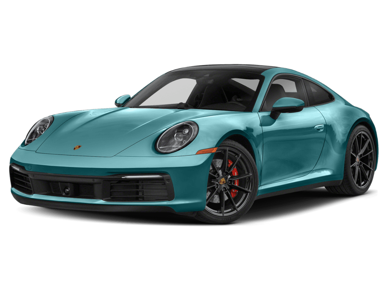 2021 Porsche 911 Carrera - Front 3/4, facing to the left