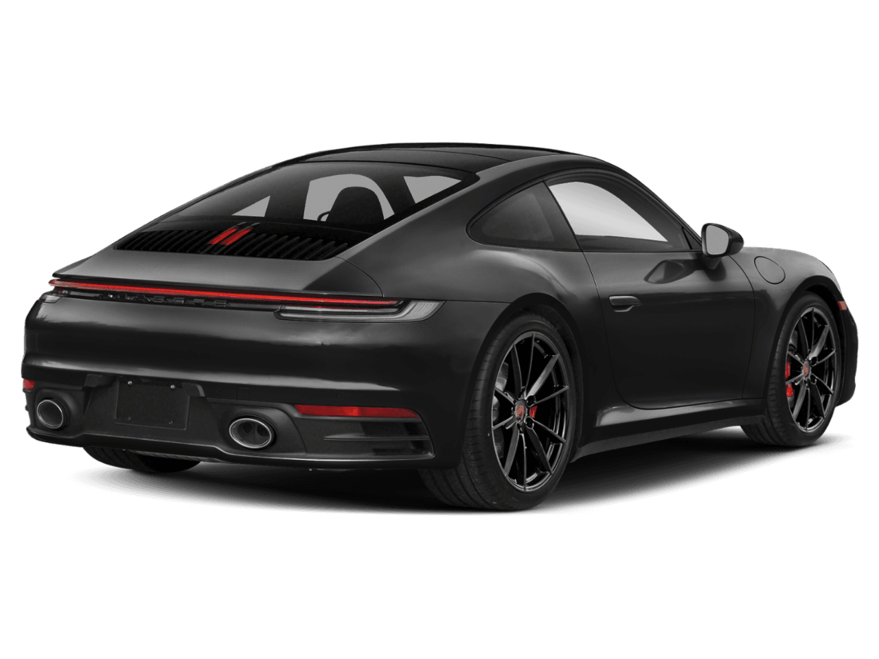 2021 Porsche 911 Carrera - Rear 3/4, facing to the right