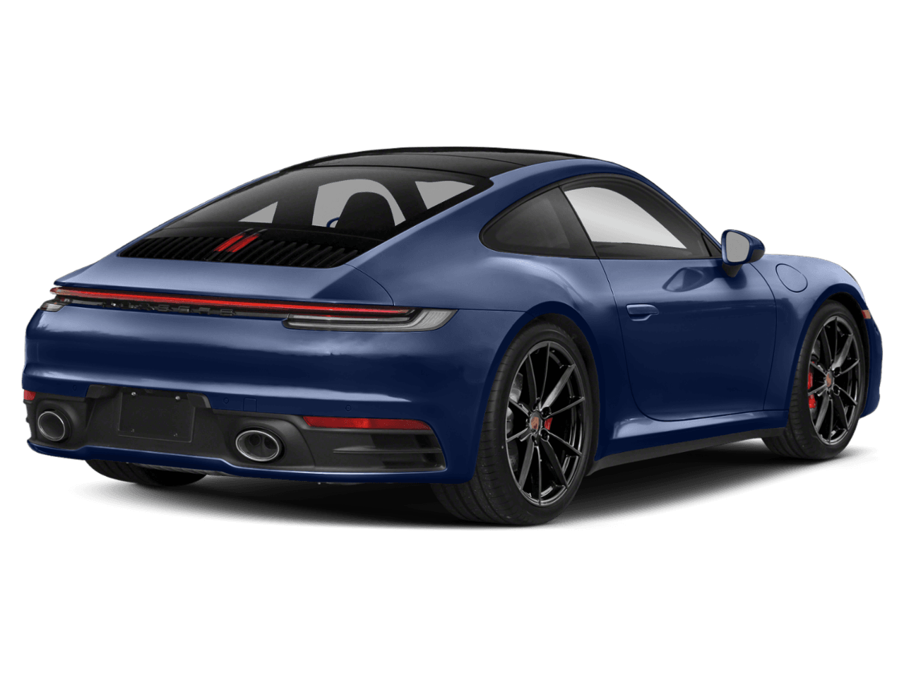 2021 Porsche 911 Carrera - Rear 3/4, facing to the right